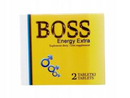 Tabletki podtrzymujące erekcję boss energy extra