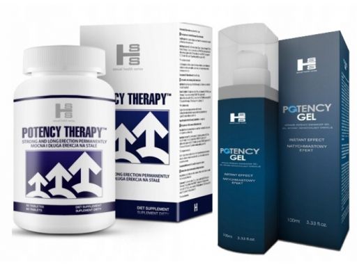 Zestaw na potencję potency gel + potency therapy