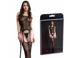 Bodystocking z pończochami, body dla dominy s/l