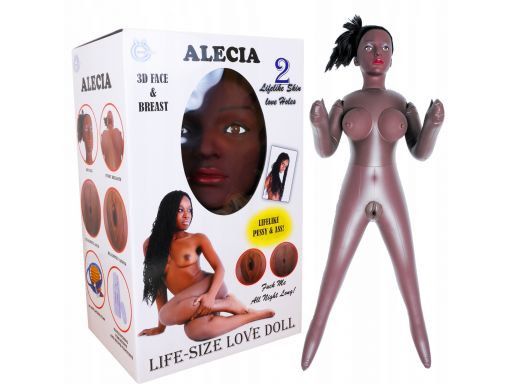Sex lalka alecia 3d murzynka cyberskóra wibracje