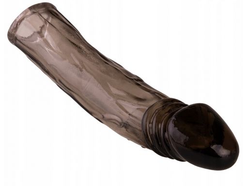 Anatomiczna żelowa nakładka przedłuża penisa 6 cm