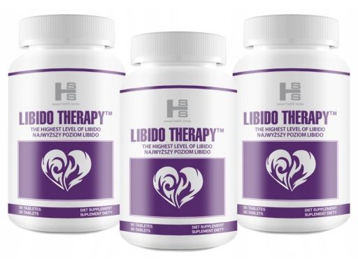 Libido therapy dla pań komplet 3 szt 90 tabletek