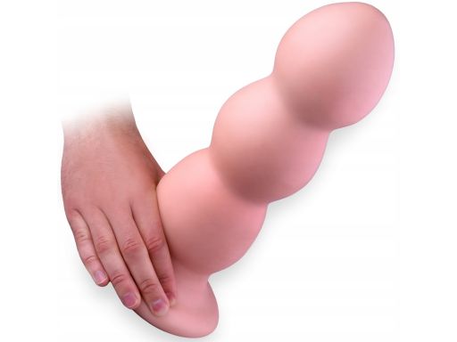 Ogromny korek analny xxl, wielkie dildo kulkowe