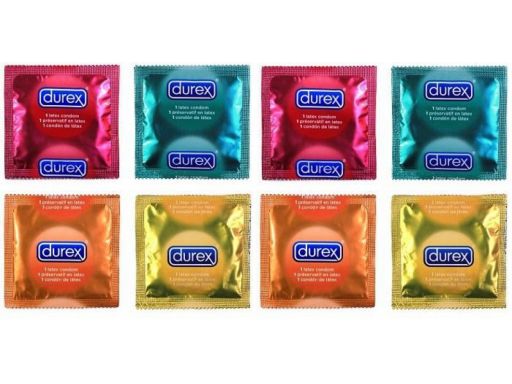 Prezerwatywy smakowe durex select 8 szt