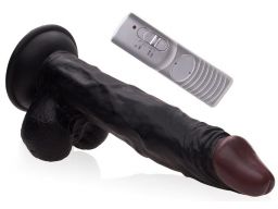 Wielki czarny penis - wibrator jak z filmów porno