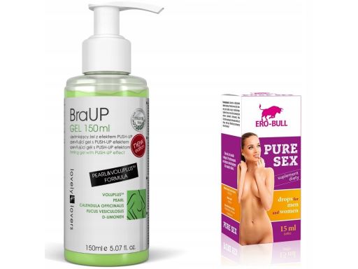 Ujędrnia i powiększa piersi braup gel 150ml