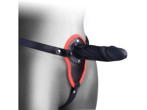 Duży silikonowy penis strap-on, sex dildo na pasie