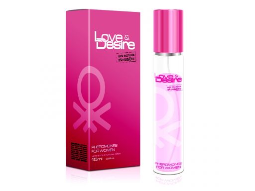 15ml perfumy z feromonami love desire damskie