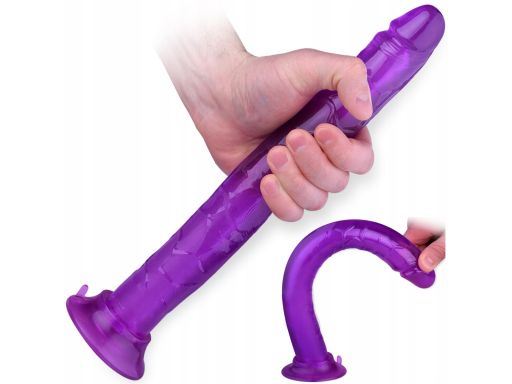 Sztuczny penis xxl z przyssawką dildo sexu 32,5 cm
