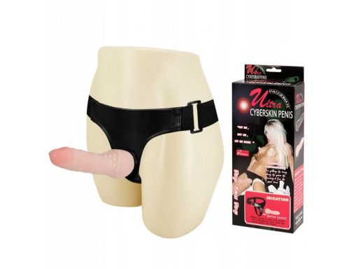 Strap-on dla pań ultra cyberskin penis na paskach