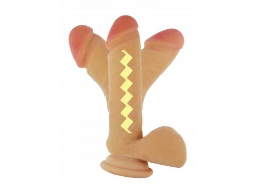 Elastyczny realistyczny fantom dildo morfeusz 7''