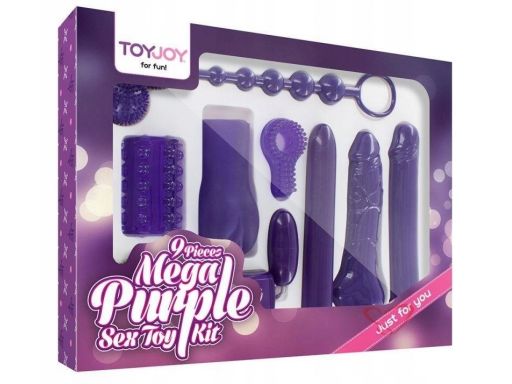 Mega komplet toy joy mega purple sex toy kit