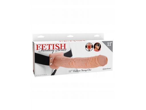 Strap-on dla panów proteza fetish 11'' hollow 29cm