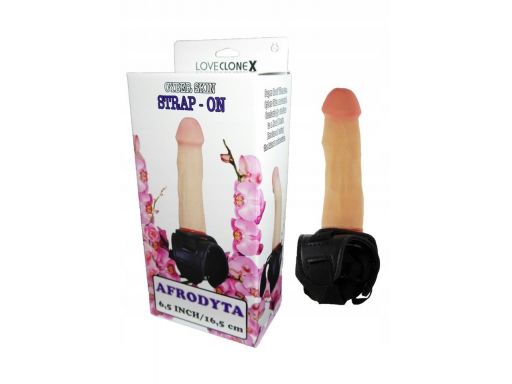 Naturalny strap-on penis dla kobiet afrodyta 6,5''