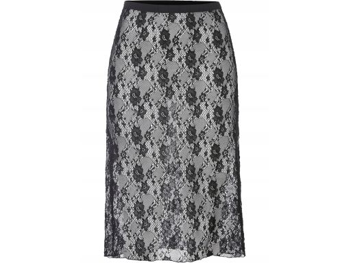 Venus spódnica erotyczna koronkowa prześwitująca czarna 48/50.