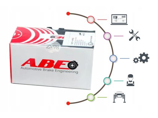 C80042Abe Przewód Hamulcowy Elastyczny C80042Abe Abe