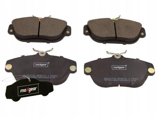 19-1115 Klocki Ham. Volvo P. 940/960 Maxgear